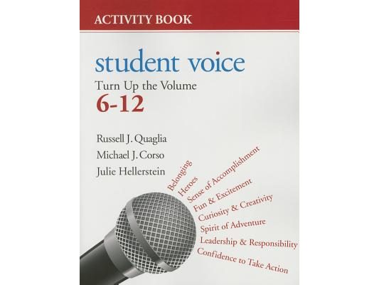Student Voice: Turn Up the Volume, 6-12 Activity Book