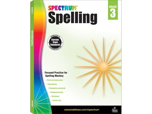 Spectrum Spelling, Grade 3: Volume 30