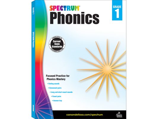 Spectrum Phonics, Grade 1: Volume 91