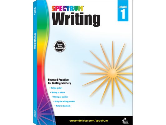 Spectrum Writing, Grade 1: Volume 35