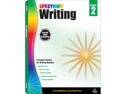 Spectrum Writing, Grade 2: Volume 36