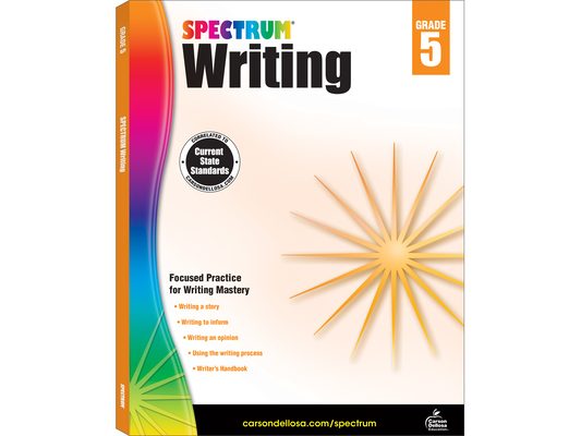 Spectrum Writing, Grade 5: Volume 39