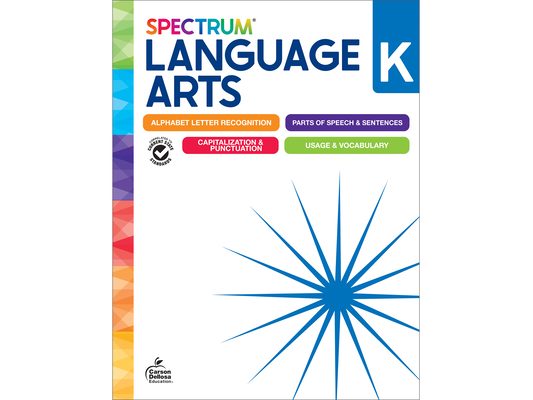Spectrum Language Arts Workbook, Grade K