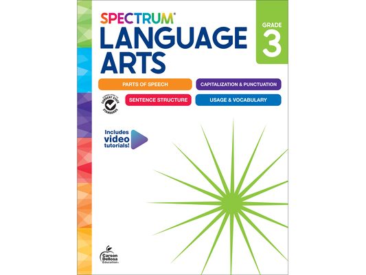 Spectrum Language Arts Workbook, Grade 3