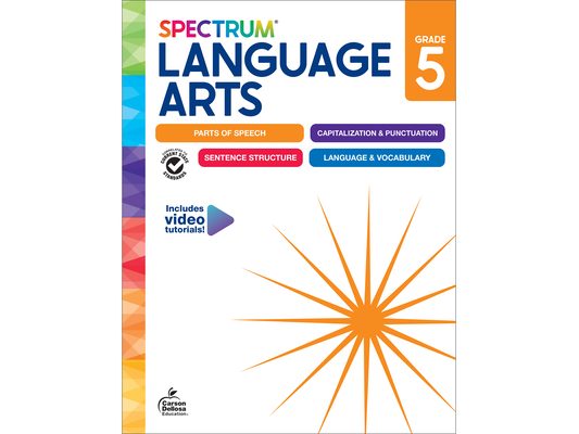 Spectrum Language Arts Workbook, Grade 5