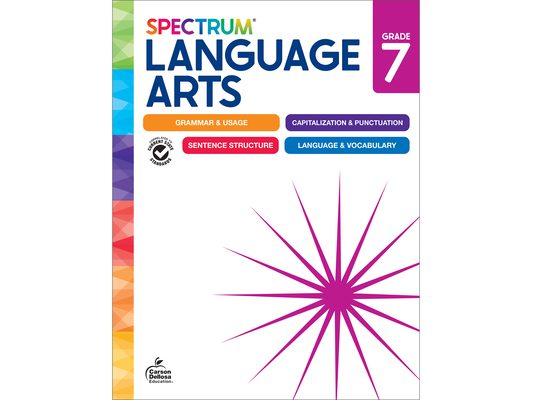 Spectrum Language Arts Workbook, Grade 7