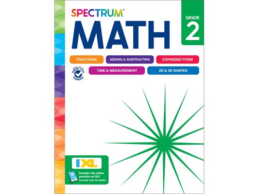 Spectrum Math Workbook, Grade 2