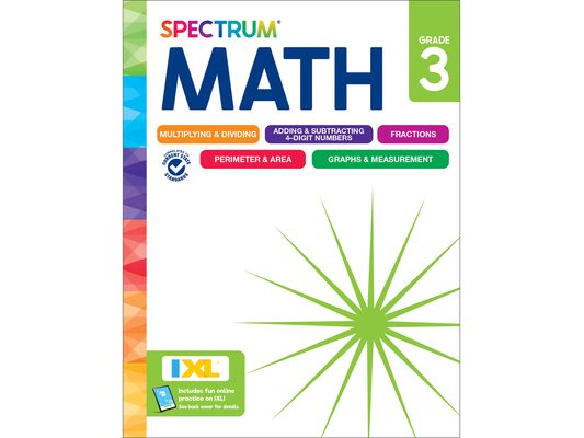 Spectrum Math Workbook, Grade 3