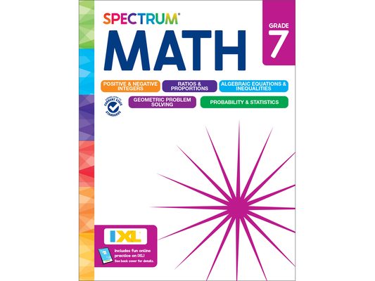 Spectrum Math Workbook, Grade 7