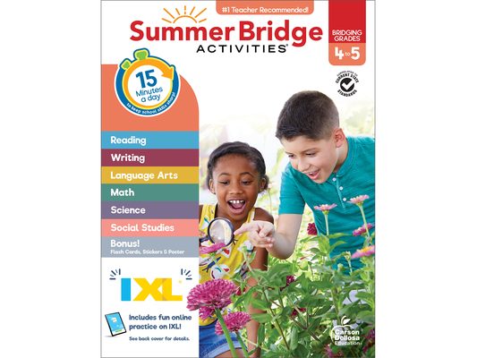 Summer Bridge Activities, Grades 4 - 5