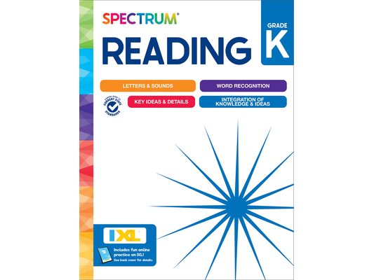 Spectrum Reading Workbook, Grade K