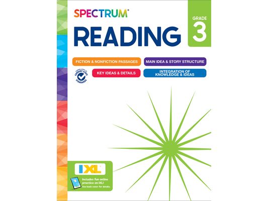 Spectrum Reading Workbook, Grade 3