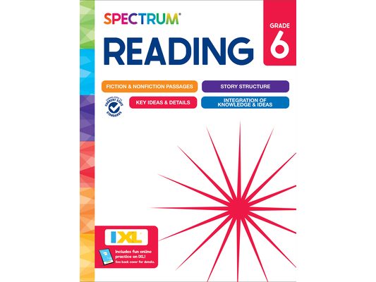 Spectrum Reading Workbook, Grade 6
