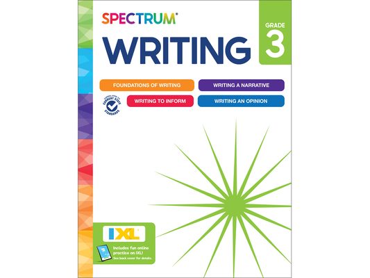 Spectrum Writing Workbook, Grade 3