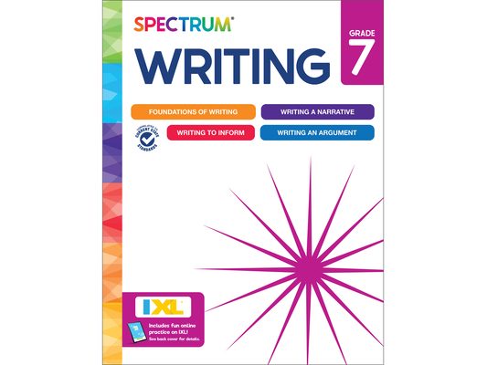 Spectrum Writing Workbook, Grade 7