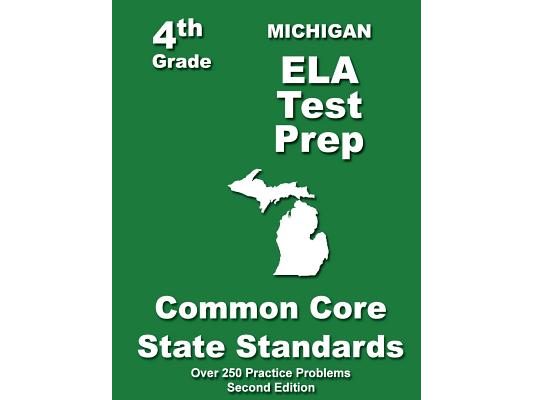 Michigan 4th Grade ELA Test Prep: Common Core Learning Standards