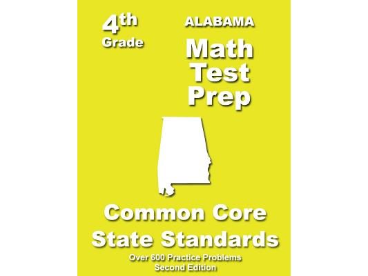Alabama 4th Grade Math Test Prep: Common Core Learning Standards