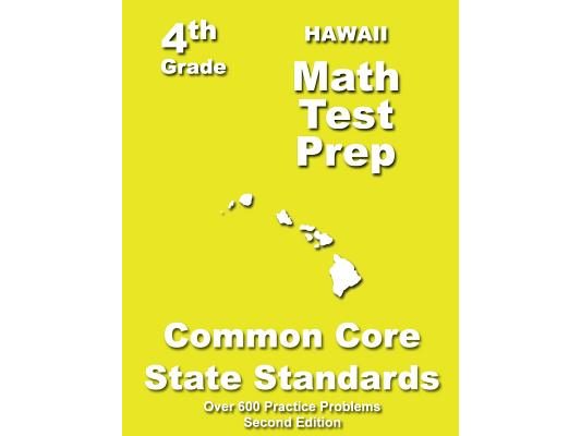 Hawaii 4th Grade Math Test Prep: Common Core Learning Standards