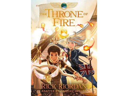 Kane Chronicles, The, Book Two: Throne of Fire: The Graphic Novel, The-The Kane Chronicles, Book Two