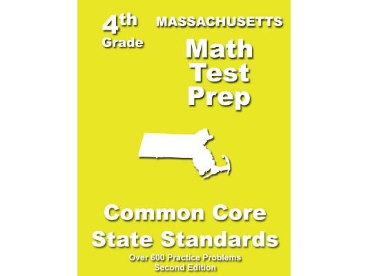 Massachusetts 4th Grade Math Test Prep: Common Core Learning Standards