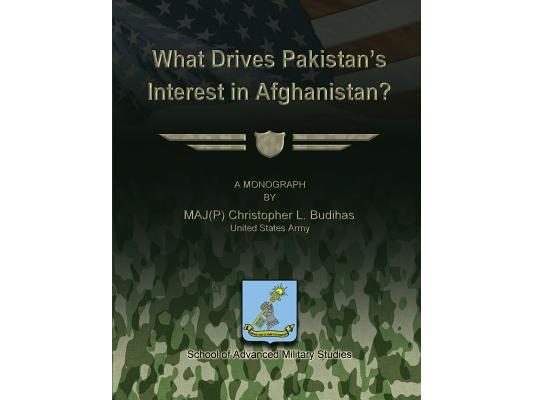 What Drives Pakistan's Interest in Afghanistan?