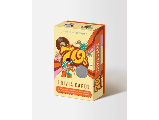 70s Trivia Card Game - Fun Adult Party Game