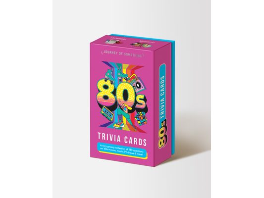 80s Trivia Card Game - Fun Adult Party Game