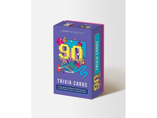90s Trivia Card Game - Fun Adult Party Game