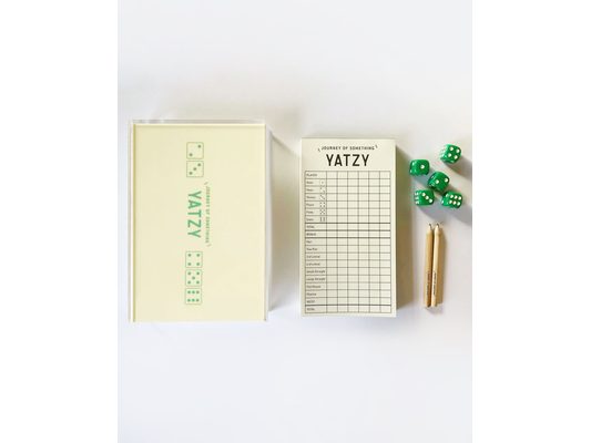 Luxury Yatzy Dice Game Set - Classic Family & Party Game