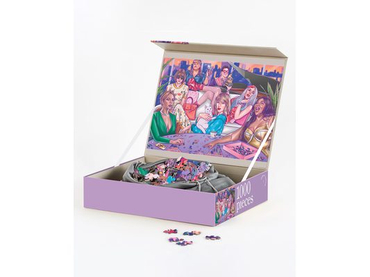 A Night in - 1000 Piece Jigsaw Puzzle - Artist Designed Jigsaw Puzzle for Adults