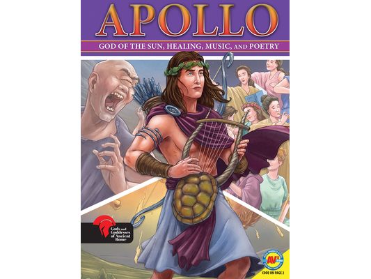Apollo God of the Sun, Healing, Music, and Poetry