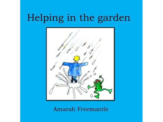 Helping in the garden