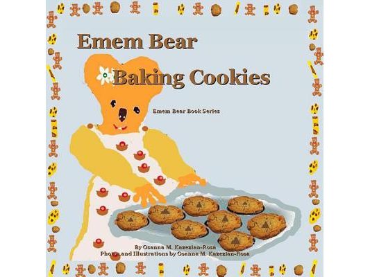 Emem Bear Baking Cookies