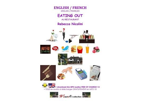 English / French: Eating out: COLOR VERSION