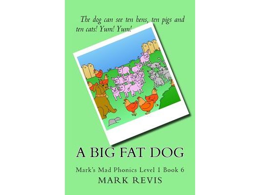 A Big Fat Dog: Mark's Mad Phonics Level 1 Book 6