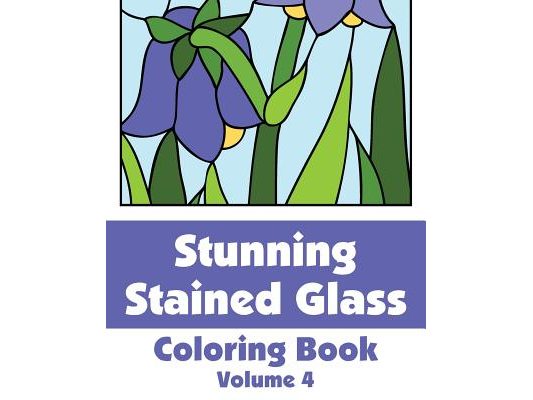 Stunning Stained Glass Coloring Book (Volume 4)