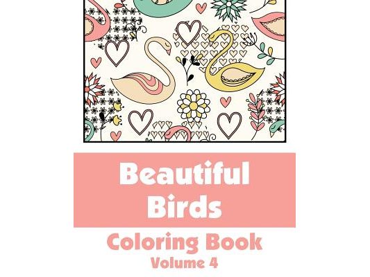 Beautiful Birds Coloring Book (Volume 4)