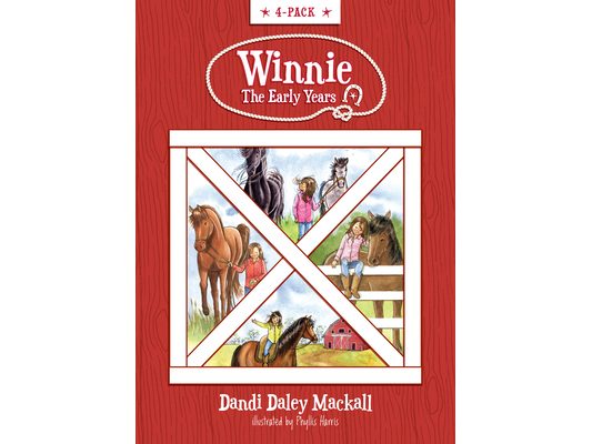 Winnie the Early Years 4-Pack: Horse Gentler in Training / A Horse's Best Friend / Lucky for Winnie / Homesick Horse