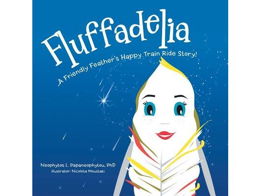 Fluffadelia: A Friendly Feather's Happy Train Ride Story!