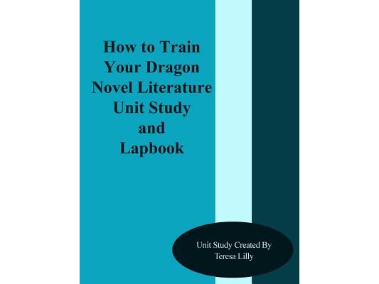 How to Train Your Dragon Novel Literature Unit Study and Lapbook