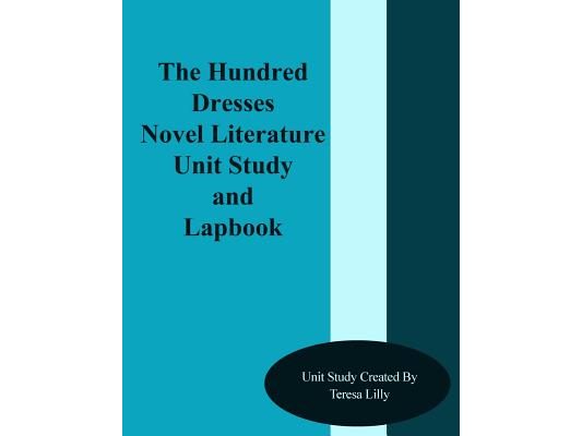 The Hundred Dresses Novel Literature Unit Study and Lapbook