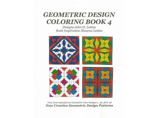 Geometric Design Coloring Book 4