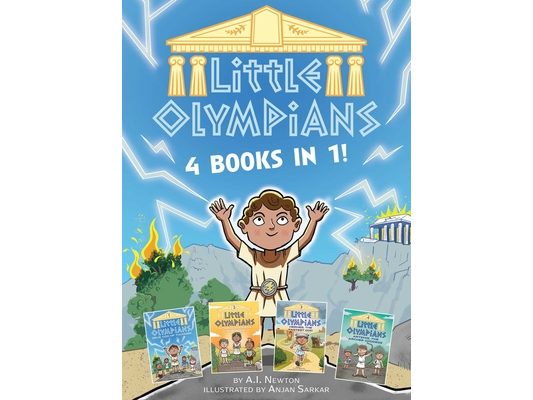 Little Olympians: 4 Books in 1! (a Chapter Book Series about Little Greek Gods)