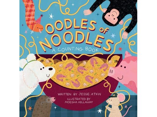 Oodles of Noodles (a Counting Word Play Board Book for Toddlers)