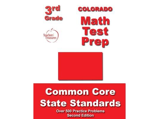 Colorado 3rd Grade Math Test Prep: Common Core State Standards