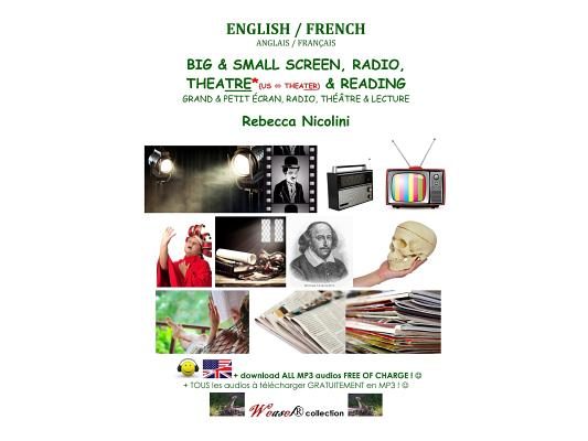 English / French: The Big & Small Screen, Theater(US-Theater) & Reading: Color version