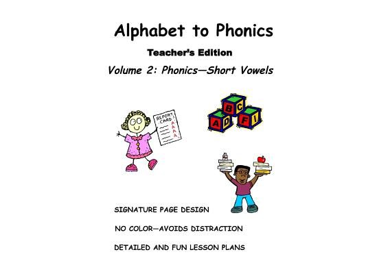 ALPHABET to PHONICS, Teacher's Edition, Volume 2: Volume 2: Phonics