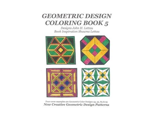 Geometric Design Coloring Book 5
