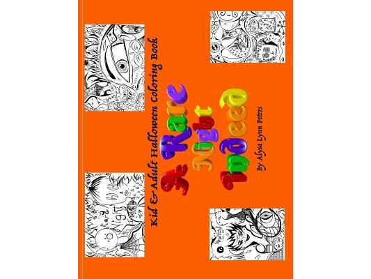 A Rare Night Indeed: A Spooky, Spirited, Fright Night Halloween Coloring Book