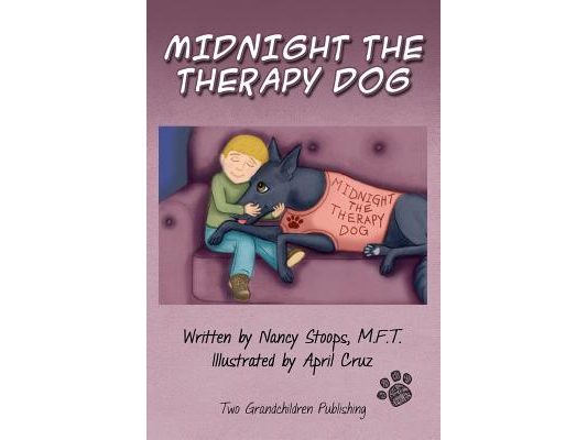 Midnight the Therapy Dog